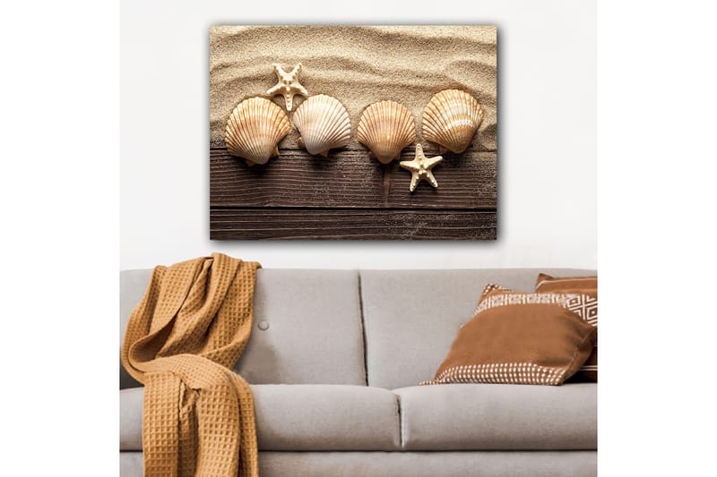 Koristeellinen Canvastaulu 70x100 cm - Monivärinen - Sisustustuotteet - Taulu & taide - Canvas-taulu