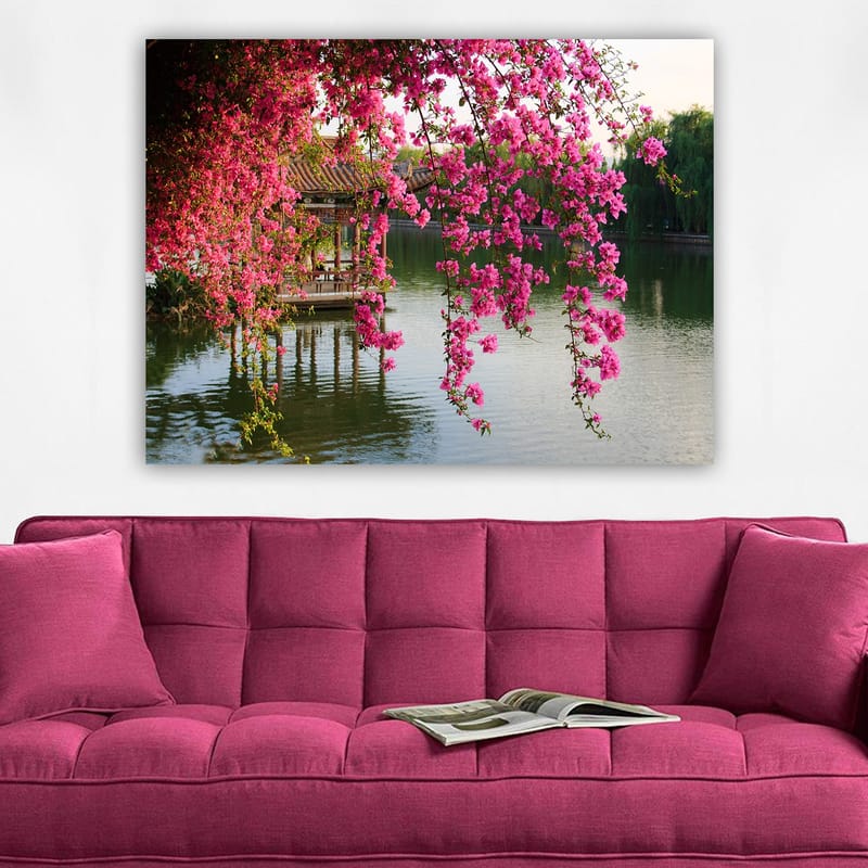 Koristeellinen Canvastaulu 70x100 cm - Monivärinen - Sisustustuotteet - Taulu & taide - Canvas-taulu