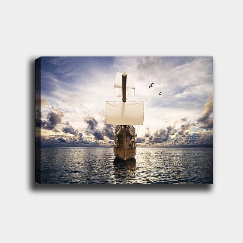 Koristeellinen Canvastaulu 70x100 cm - Monivärinen - Sisustustuotteet - Taulu & taide - Canvas-taulu