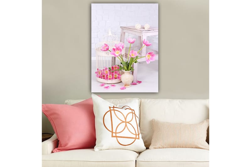 Koristeellinen Canvastaulu 70x100 cm - Monivärinen - Sisustustuotteet - Taulu & taide - Canvas-taulu