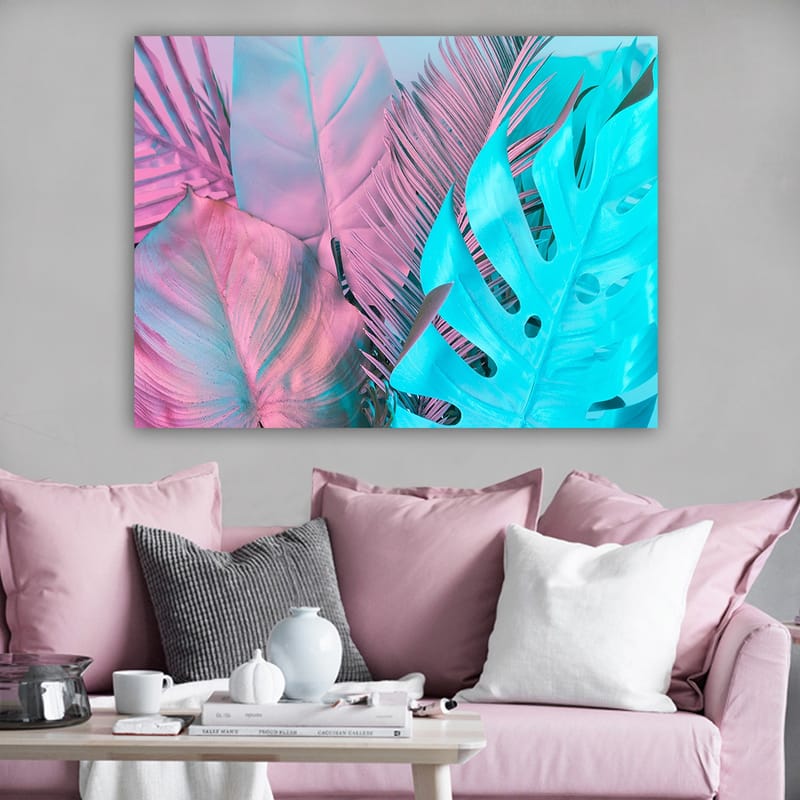 Koristeellinen Canvastaulu 70x100 cm - Monivärinen - Sisustustuotteet - Taulu & taide - Canvas-taulu