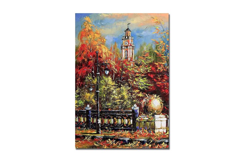 Koristeellinen Canvastaulu 70x100 cm - Monivärinen - Sisustustuotteet - Taulu & taide - Canvas-taulu