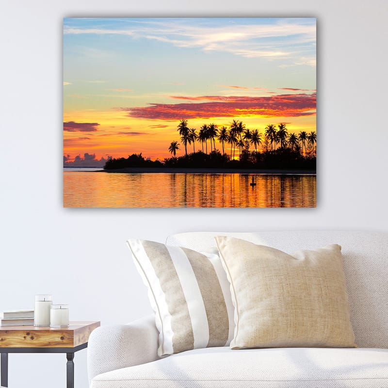 Koristeellinen Canvastaulu 70x100 cm - Monivärinen - Sisustustuotteet - Taulu & taide - Canvas-taulu