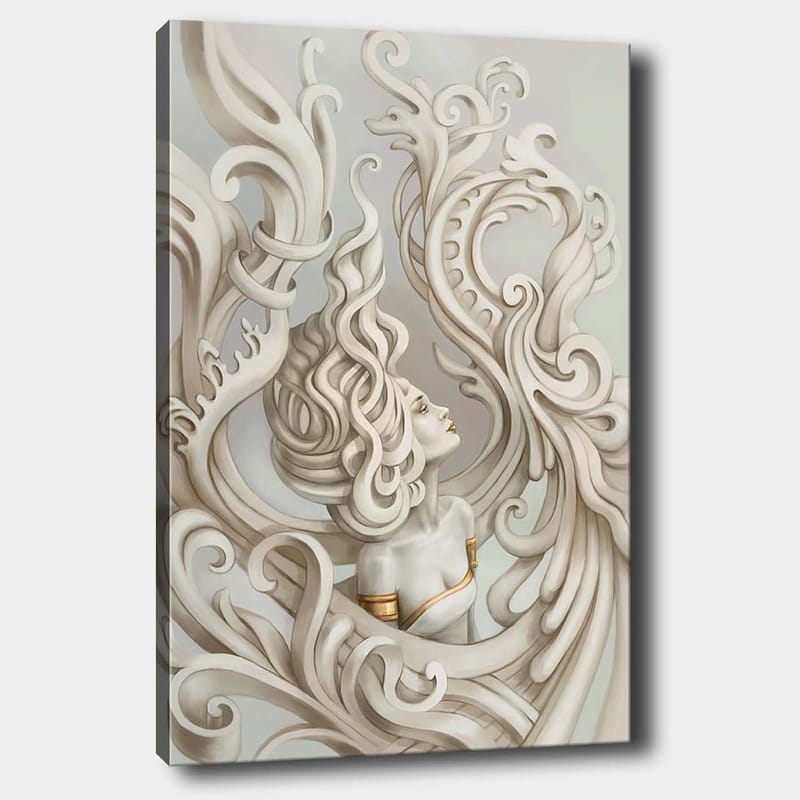 Koristeellinen Canvastaulu 70x100 cm - Monivärinen - Sisustustuotteet - Taulu & taide - Canvas-taulu