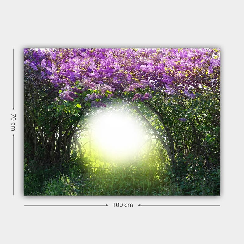 Koristeellinen Canvastaulu 70x100 cm - Monivärinen - Sisustustuotteet - Taulu & taide - Canvas-taulu