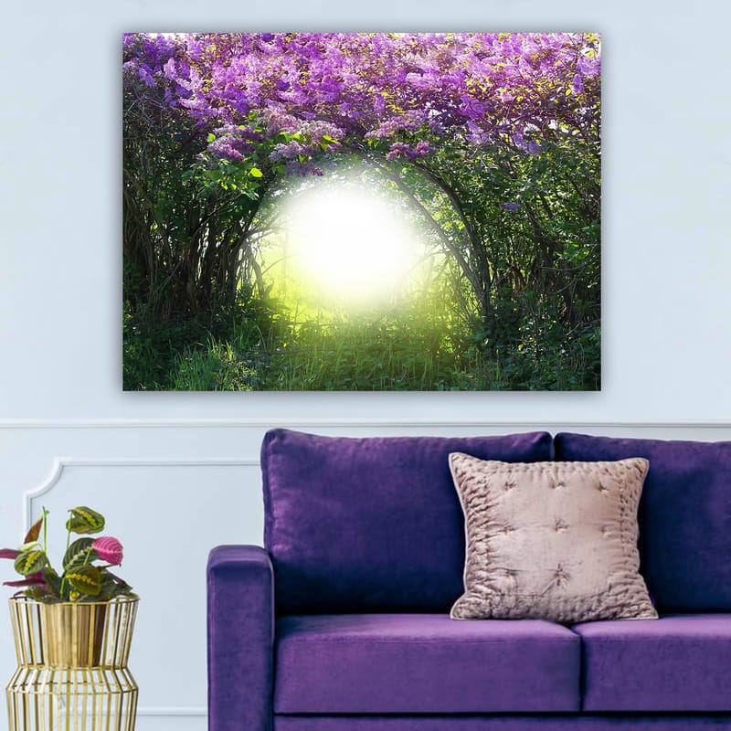 Koristeellinen Canvastaulu 70x100 cm - Monivärinen - Sisustustuotteet - Taulu & taide - Canvas-taulu