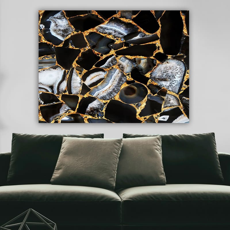 Koristeellinen Canvastaulu 70x100 cm - Monivärinen - Sisustustuotteet - Taulu & taide - Canvas-taulu