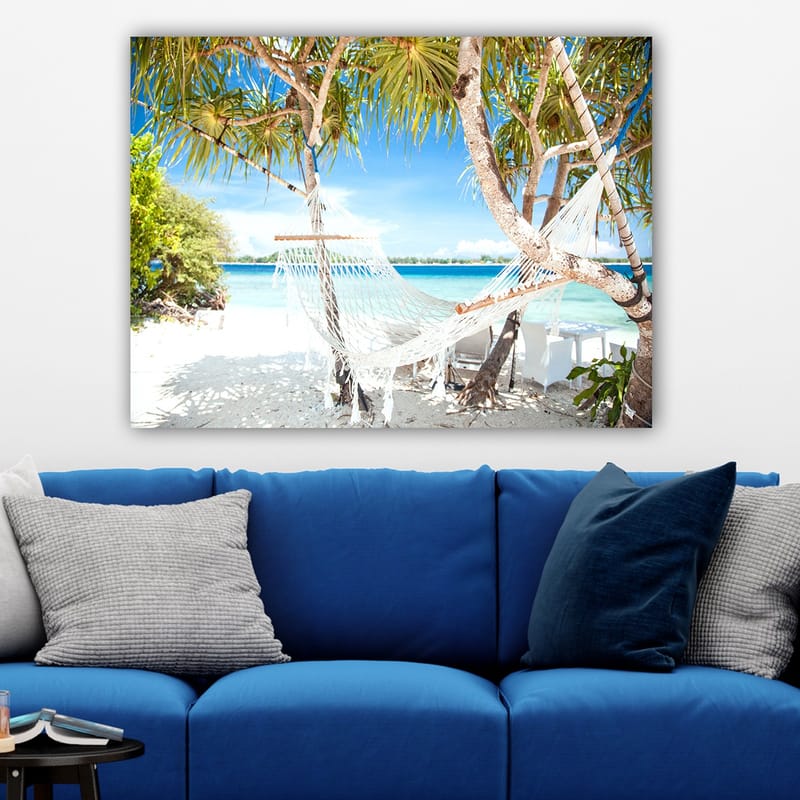 Koristeellinen Canvastaulu 70x100 cm - Monivärinen - Sisustustuotteet - Taulu & taide - Canvas-taulu