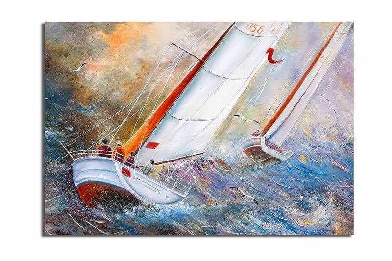 Koristeellinen Canvastaulu 70x100 cm - Monivärinen - Sisustustuotteet - Taulu & taide - Canvas-taulu