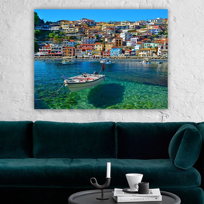 Koristeellinen Canvastaulu 70x100 cm - Monivärinen - Sisustustuotteet - Taulu & taide - Canvas-taulu