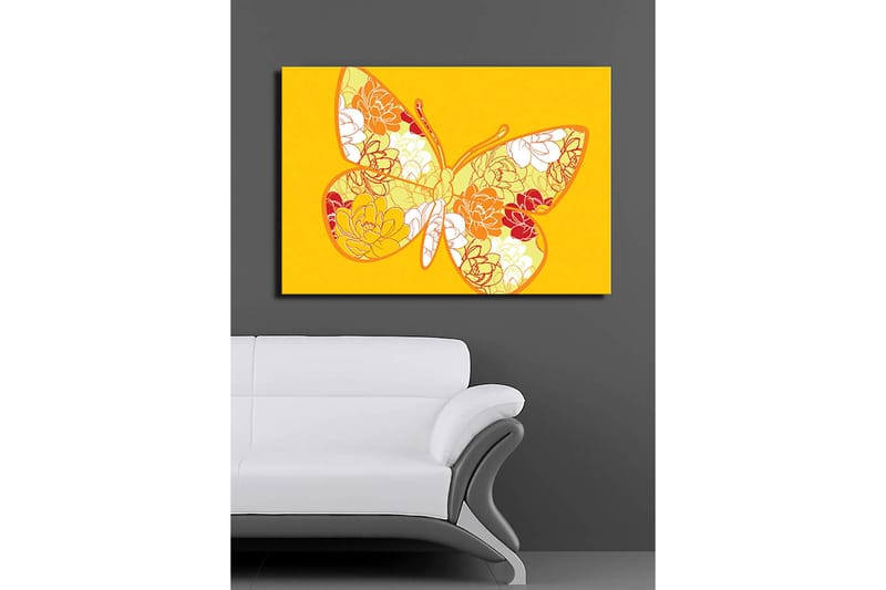 Koristeellinen Canvastaulu 70x100 cm - Monivärinen - Sisustustuotteet - Taulu & taide - Canvas-taulu