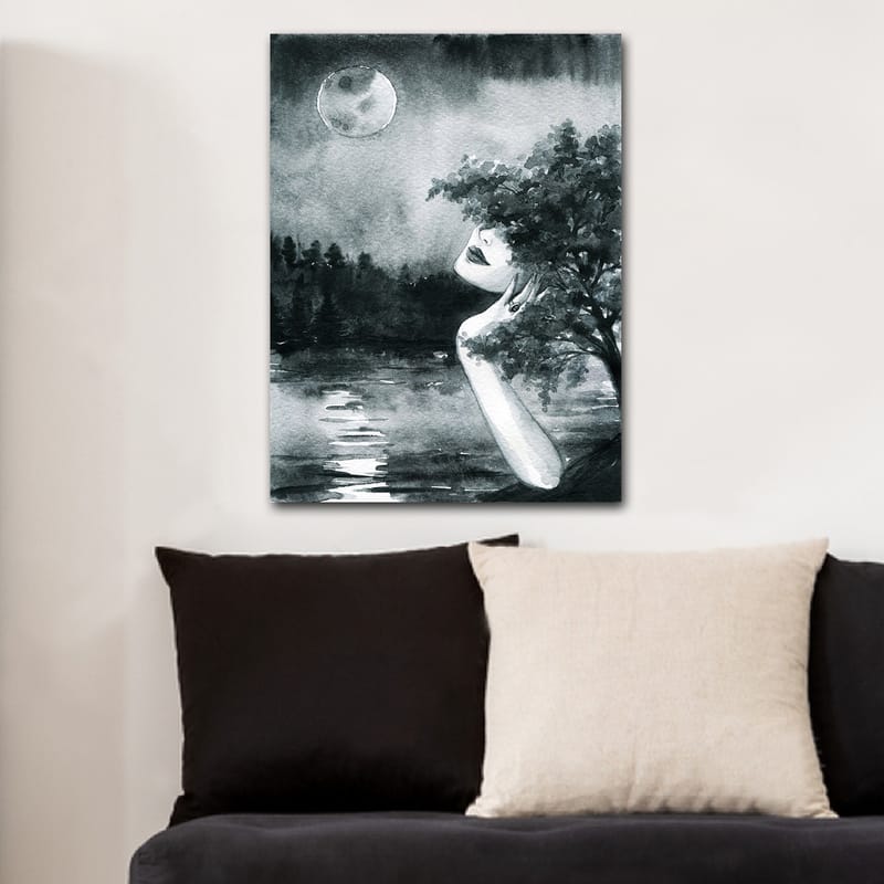 Koristeellinen Canvastaulu 70x100 cm - Monivärinen - Sisustustuotteet - Taulu & taide - Canvas-taulu