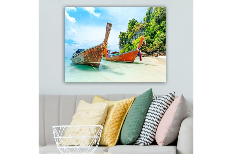 Koristeellinen Canvastaulu 70x100 cm - Monivärinen - Sisustustuotteet - Taulu & taide - Canvas-taulu