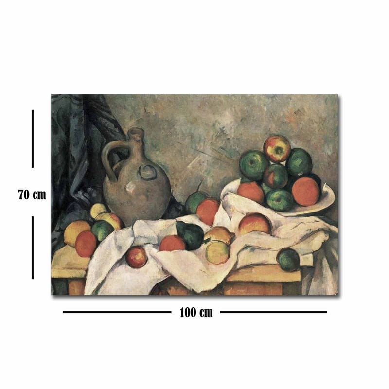 Koristeellinen Canvastaulu 70x100 cm - Monivärinen - Sisustustuotteet - Taulu & taide - Canvas-taulu