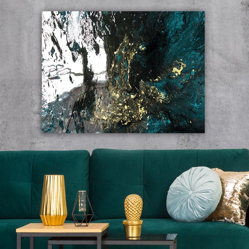 Koristeellinen Canvastaulu 70x100 cm - Monivärinen - Sisustustuotteet - Taulu & taide - Canvas-taulu