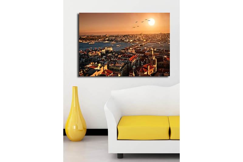 Koristeellinen Canvastaulu 70x100 cm - Monivärinen - Sisustustuotteet - Taulu & taide - Canvas-taulu