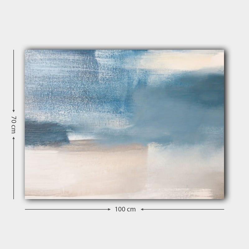 Koristeellinen Canvastaulu 70x100 cm - Monivärinen - Sisustustuotteet - Taulu & taide - Canvas-taulu