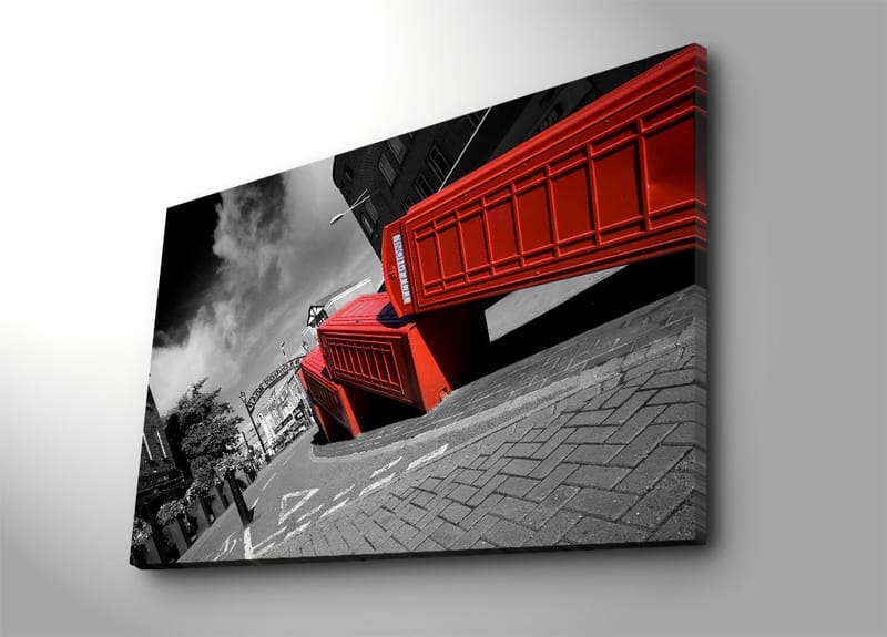 Koristeellinen Canvastaulu 70x100 cm - Monivärinen - Sisustustuotteet - Taulu & taide - Canvas-taulu