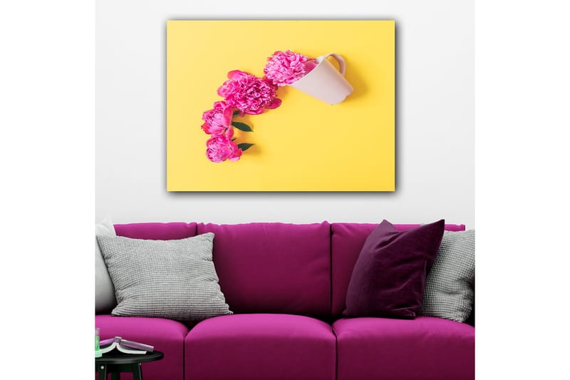 Koristeellinen Canvastaulu 70x100 cm - Monivärinen - Sisustustuotteet - Taulu & taide - Canvas-taulu