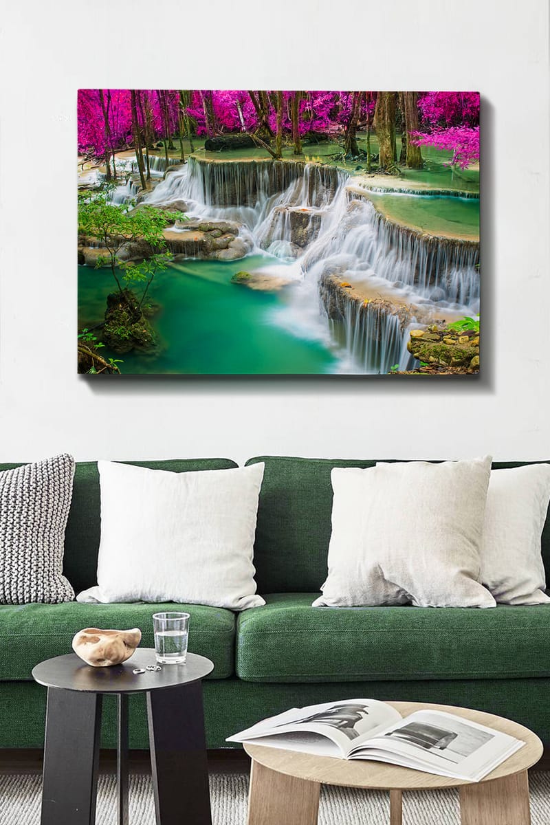 Koristeellinen Canvastaulu 70x100 cm - Monivärinen - Sisustustuotteet - Taulu & taide - Canvas-taulu
