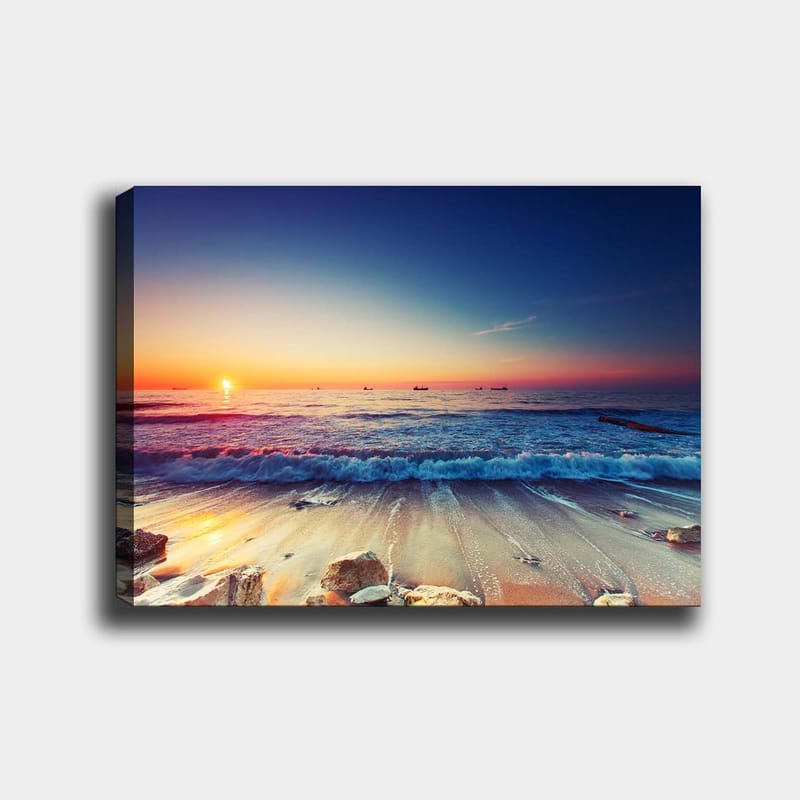 Koristeellinen Canvastaulu 70x100 cm - Monivärinen - Sisustustuotteet - Taulu & taide - Canvas-taulu