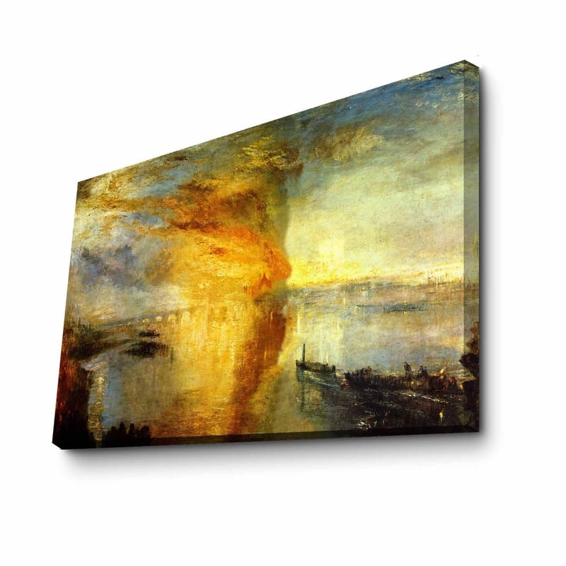 Koristeellinen Canvastaulu 70x100 cm - Monivärinen - Sisustustuotteet - Taulu & taide - Canvas-taulu