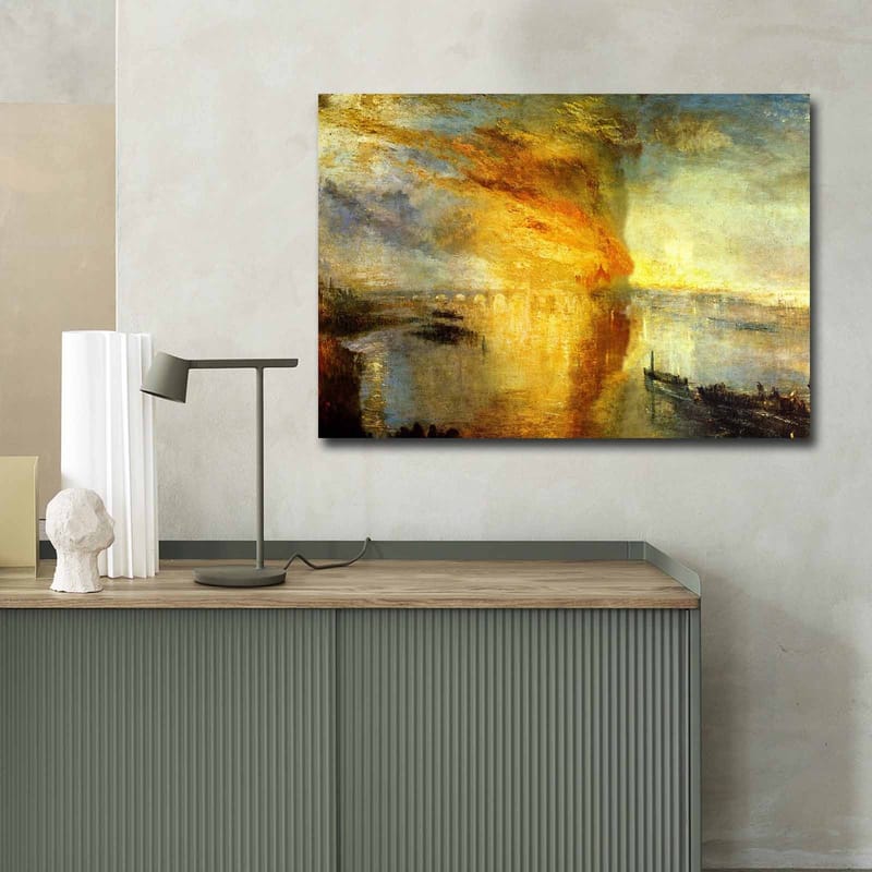 Koristeellinen Canvastaulu 70x100 cm - Monivärinen - Sisustustuotteet - Taulu & taide - Canvas-taulu