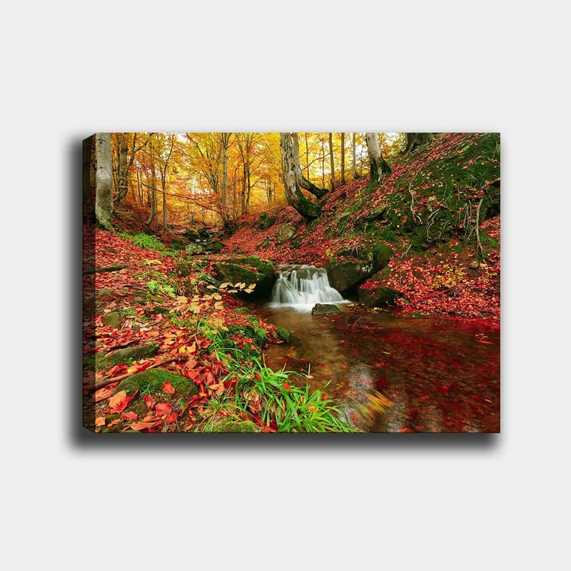 Koristeellinen Canvastaulu 70x100 cm - Monivärinen - Sisustustuotteet - Taulu & taide - Canvas-taulu