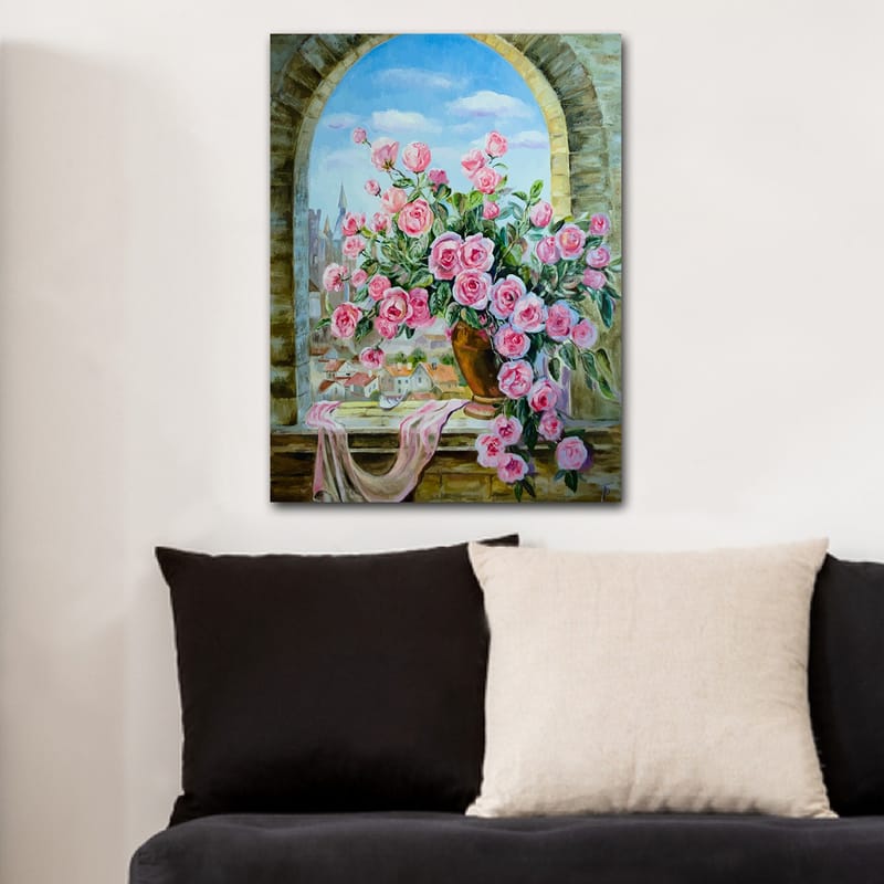 Koristeellinen Canvastaulu 70x100 cm - Monivärinen - Sisustustuotteet - Taulu & taide - Canvas-taulu