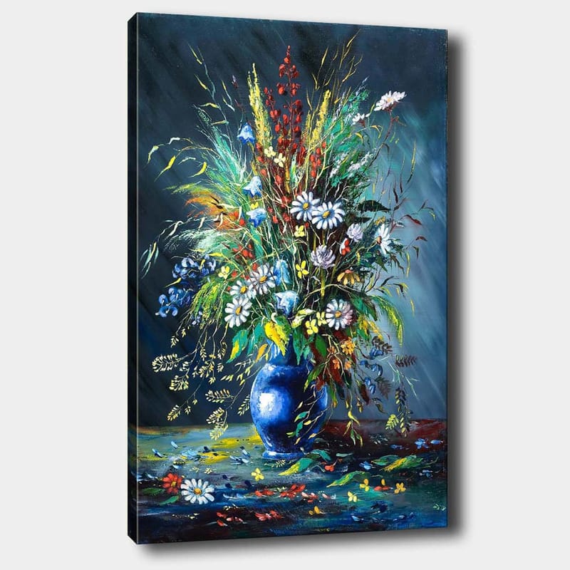 Koristeellinen Canvastaulu 70x100 cm - Monivärinen - Sisustustuotteet - Taulu & taide - Canvas-taulu
