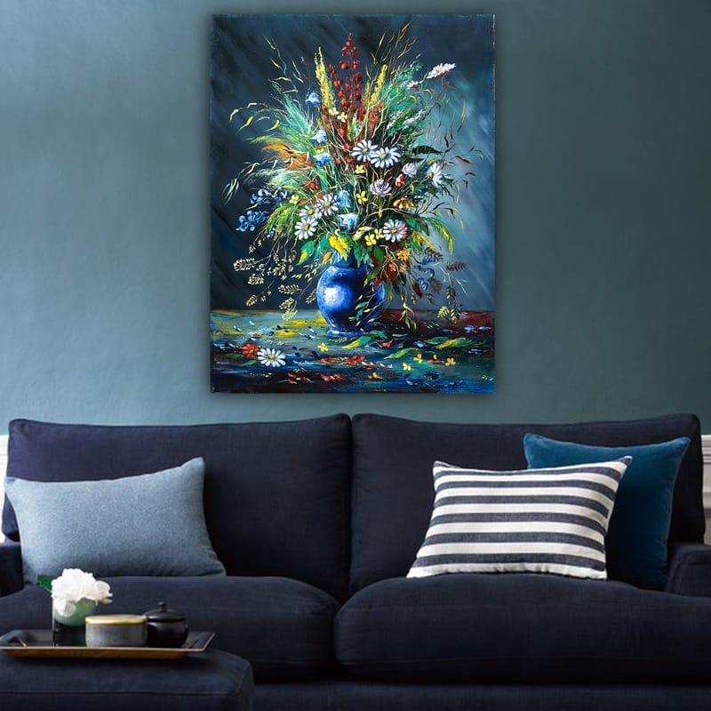 Koristeellinen Canvastaulu 70x100 cm - Monivärinen - Sisustustuotteet - Taulu & taide - Canvas-taulu