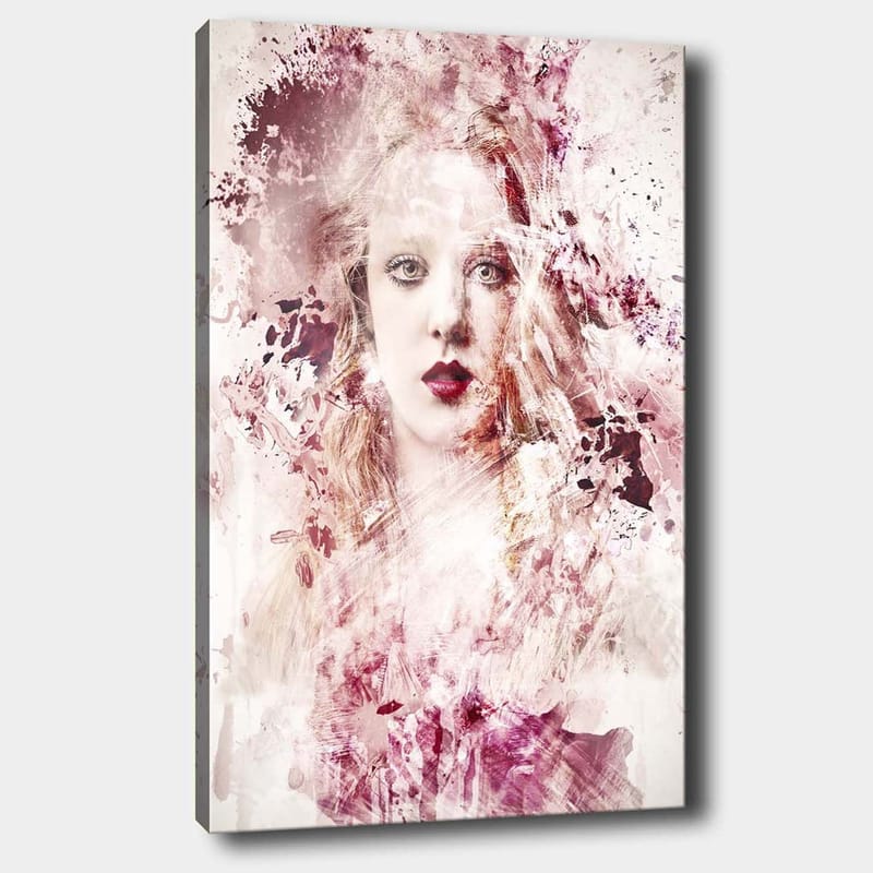 Koristeellinen Canvastaulu 70x100 cm - Monivärinen - Sisustustuotteet - Taulu & taide - Canvas-taulu