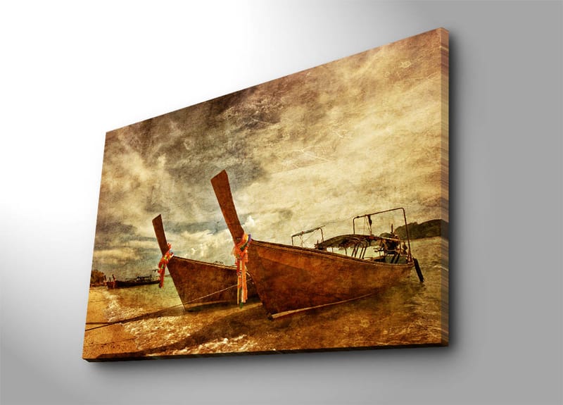 Koristeellinen Canvastaulu 70x100 cm - Monivärinen - Sisustustuotteet - Taulu & taide - Canvas-taulu