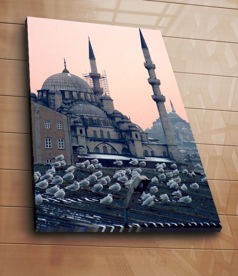 Koristeellinen Canvastaulu 70x100 cm - Monivärinen - Sisustustuotteet - Taulu & taide - Canvas-taulu