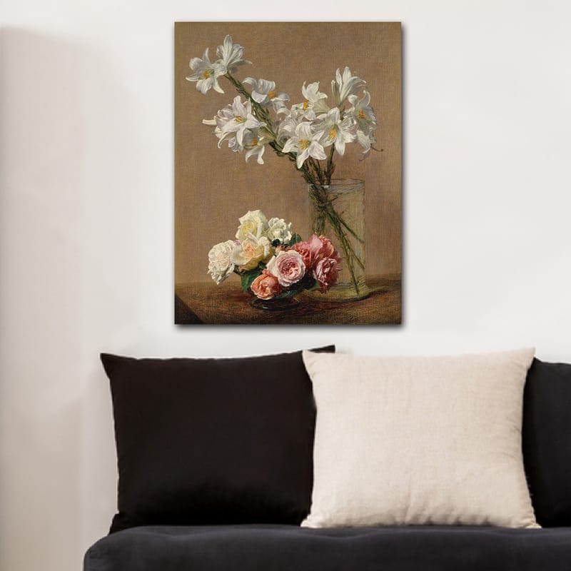 Koristeellinen Canvastaulu 70x100 cm - Monivärinen - Sisustustuotteet - Taulu & taide - Canvas-taulu