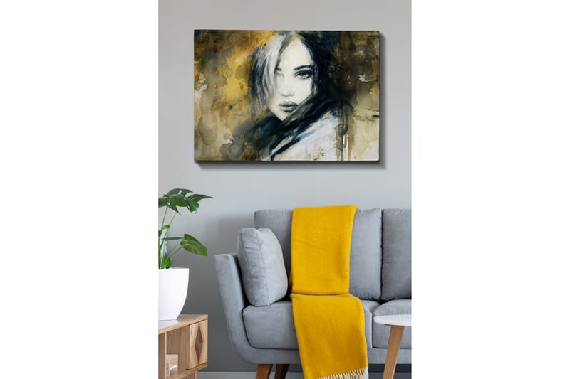 Koristeellinen Canvastaulu 70x100 cm - Monivärinen - Sisustustuotteet - Taulu & taide - Canvas-taulu