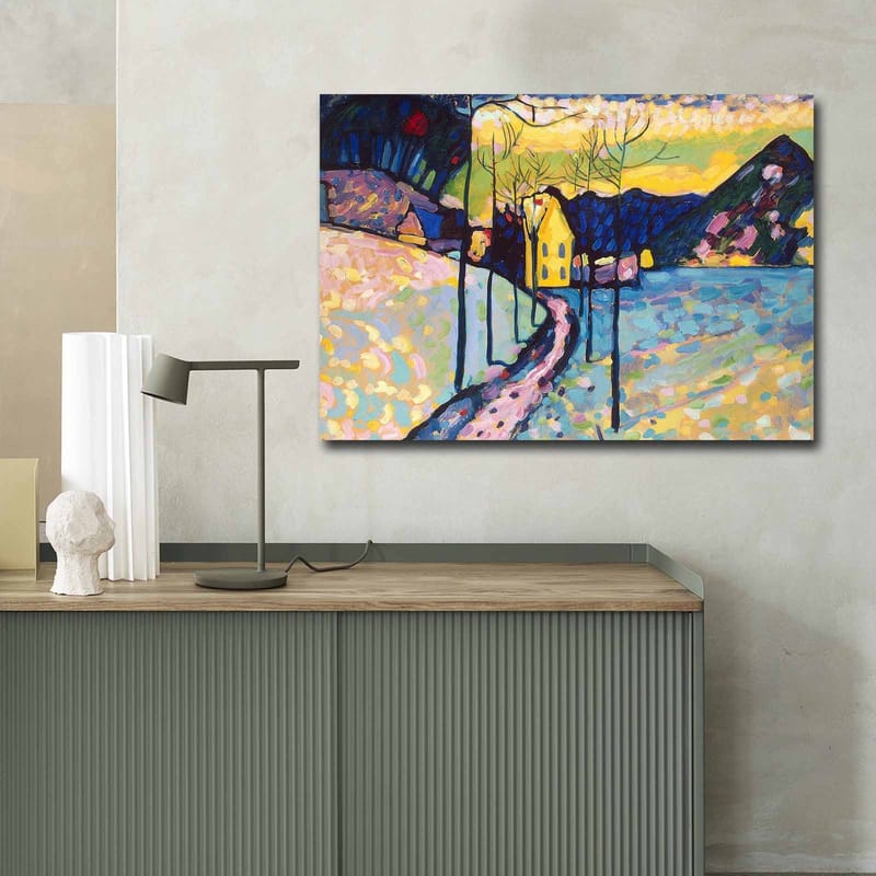 Koristeellinen Canvastaulu 70x100 cm - Monivärinen - Sisustustuotteet - Taulu & taide - Canvas-taulu