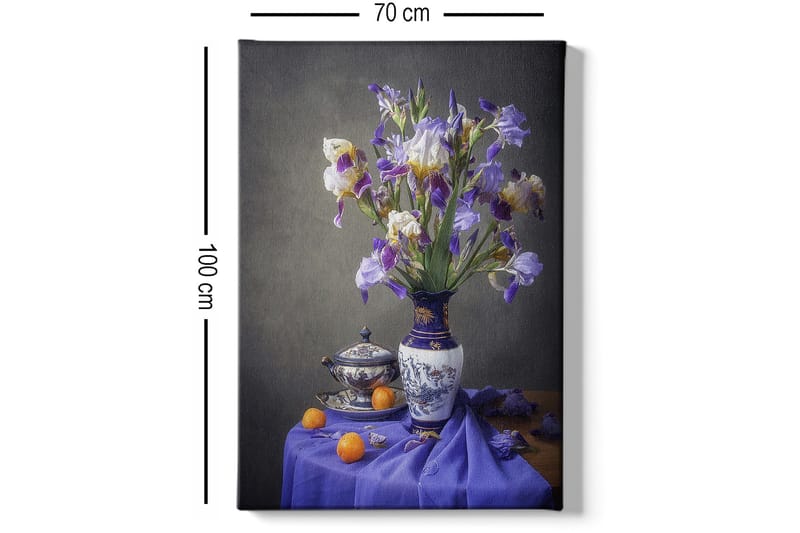 Koristeellinen Canvastaulu 70x100 cm - Monivärinen - Sisustustuotteet - Taulu & taide - Canvas-taulu