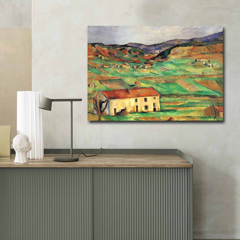 Koristeellinen Canvastaulu 70x100 cm - Monivärinen - Sisustustuotteet - Taulu & taide - Canvas-taulu