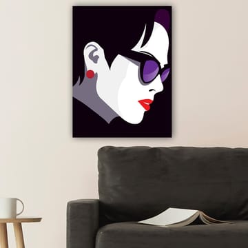 Koristeellinen Canvastaulu 70x100 cm - Monivärinen - Sisustustuotteet - Taulu & taide - Canvas-taulu