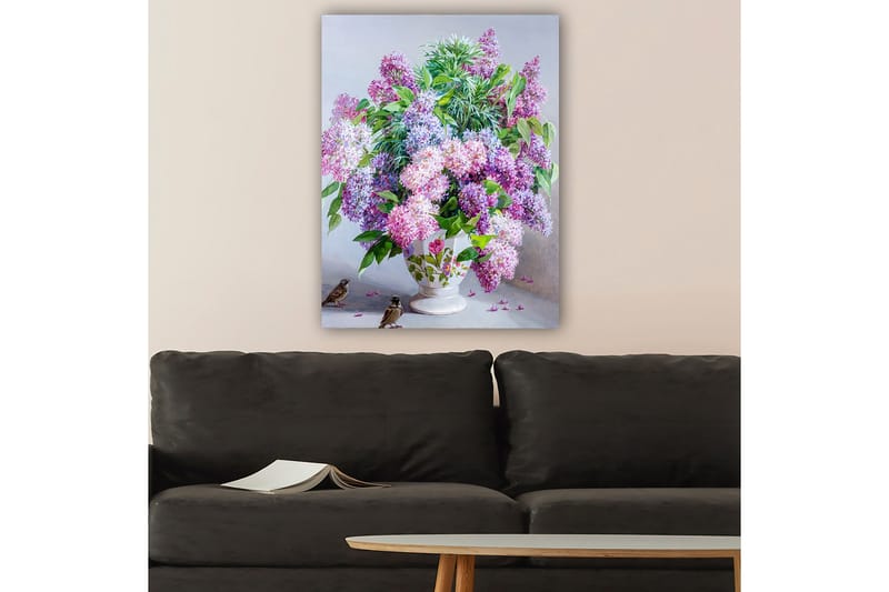 Koristeellinen Canvastaulu 70x100 cm - Monivärinen - Sisustustuotteet - Taulu & taide - Canvas-taulu