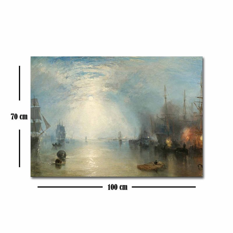 Koristeellinen Canvastaulu 70x100 cm - Monivärinen - Sisustustuotteet - Taulu & taide - Canvas-taulu