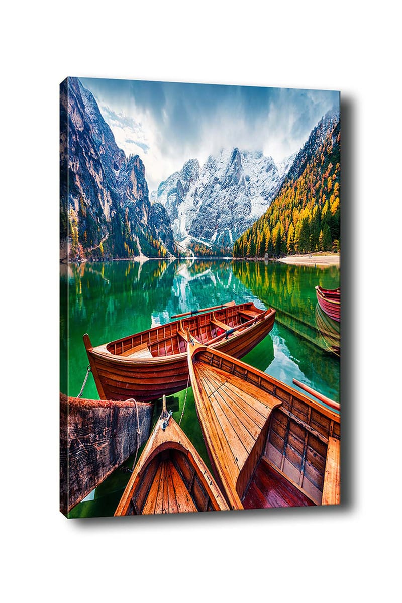 Koristeellinen Canvastaulu 70x100 cm - Monivärinen - Sisustustuotteet - Taulu & taide - Canvas-taulu