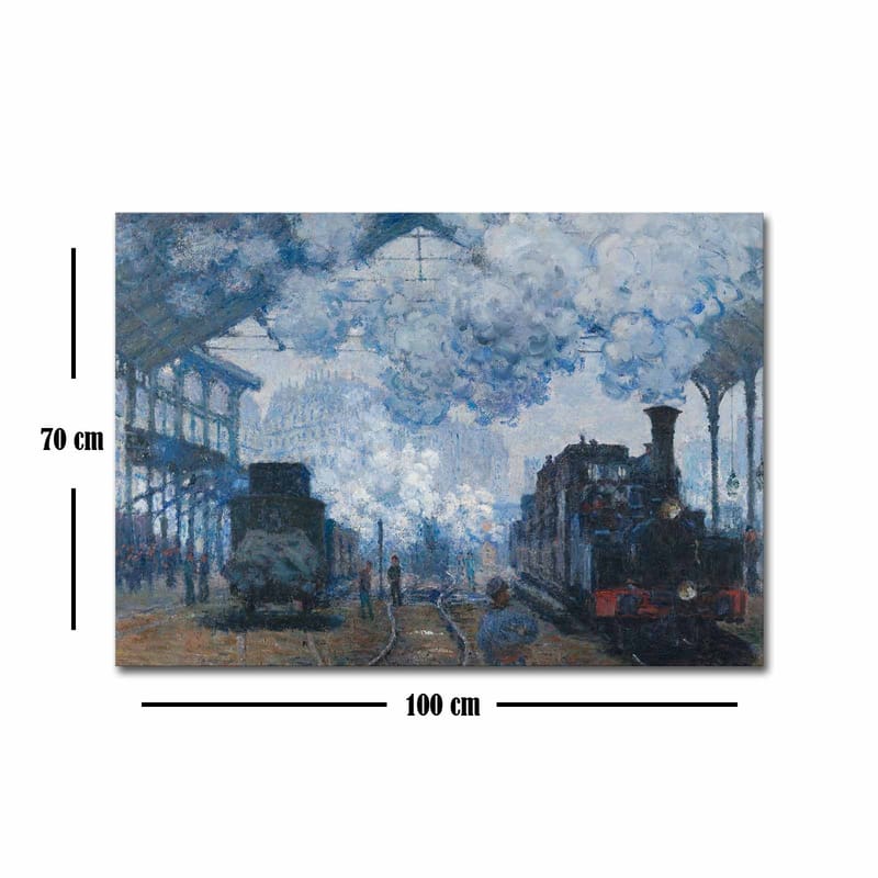 Koristeellinen Canvastaulu 70x100 cm - Monivärinen - Sisustustuotteet - Taulu & taide - Canvas-taulu