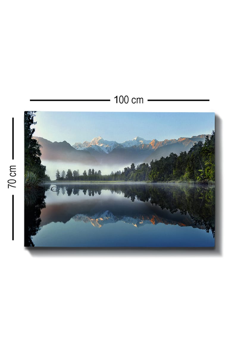 Koristeellinen Canvastaulu 70x100 cm - Monivärinen - Sisustustuotteet - Taulu & taide - Canvas-taulu