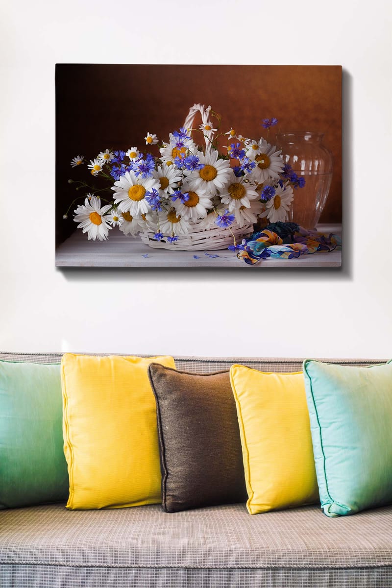 Koristeellinen Canvastaulu 70x100 cm - Monivärinen - Sisustustuotteet - Taulu & taide - Canvas-taulu