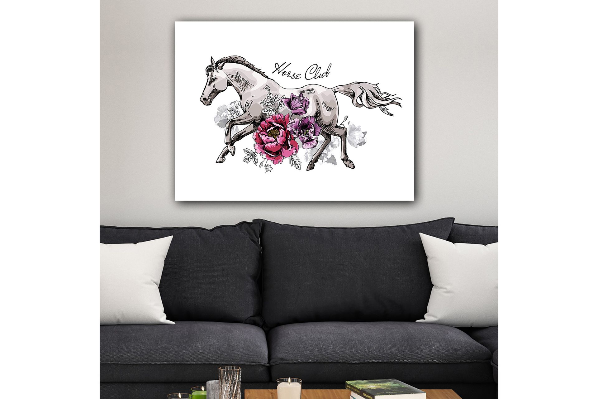 Koristeellinen Canvastaulu 70x100 cm - Monivärinen - Sisustustuotteet - Taulu & taide - Canvas-taulu