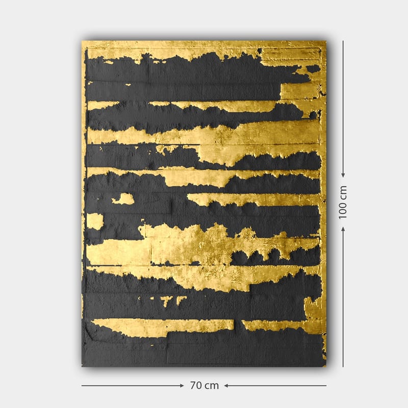 Koristeellinen Canvastaulu 70x100 cm - Monivärinen - Sisustustuotteet - Taulu & taide - Canvas-taulu
