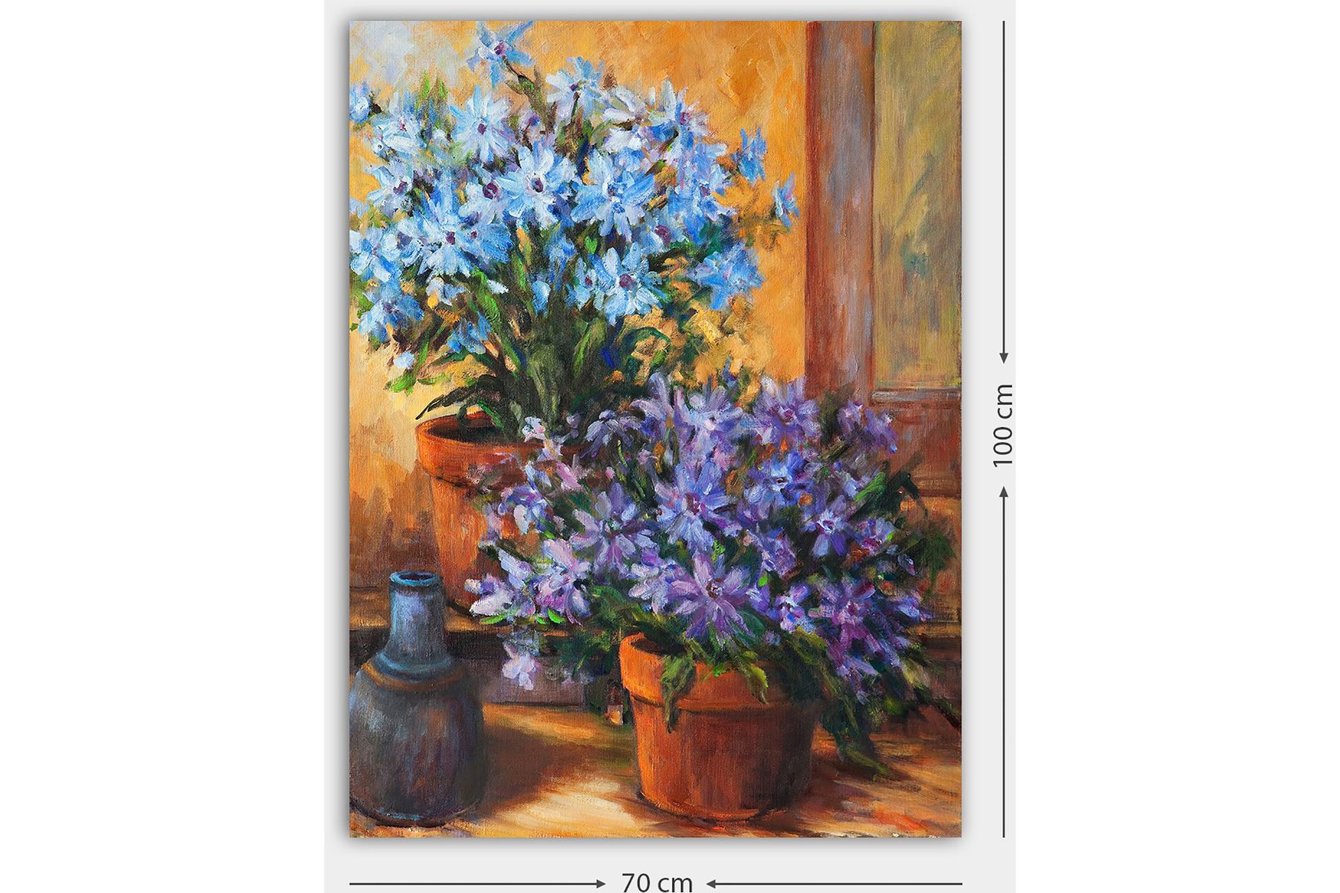 Koristeellinen Canvastaulu 70x100 cm - Monivärinen - Sisustustuotteet - Taulu & taide - Canvas-taulu