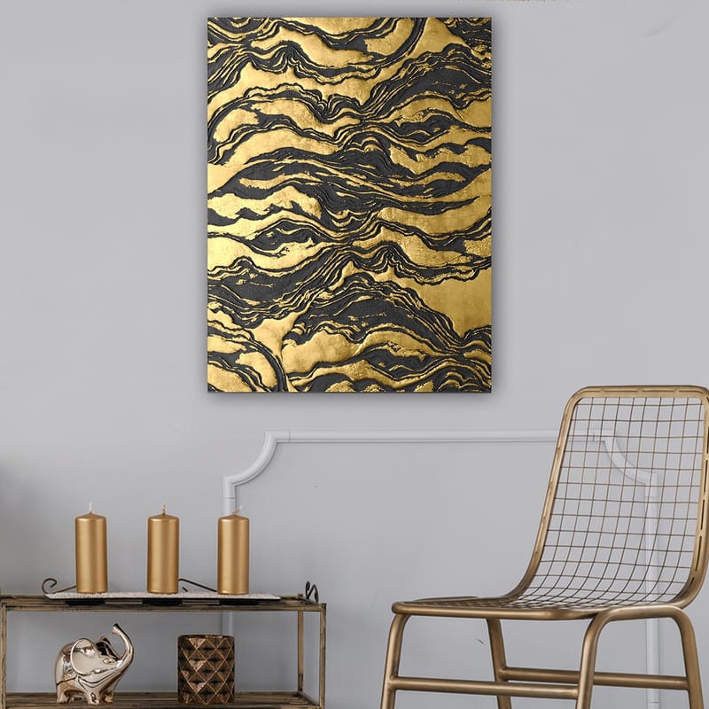 Koristeellinen Canvastaulu 70x100 cm - Monivärinen - Sisustustuotteet - Taulu & taide - Canvas-taulu